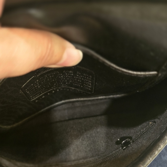 Coach Black Leather Crossbody Bag - Picture 4 of 9